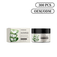 Gommage exfoliant visage et corps à l'aloe vera et à l'acide malique, marque privée, pour tous types de peaux