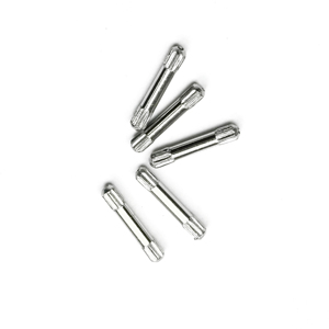 Goupille moletée en acier inoxydable à double moletage 2mm 3mm 4mm Haute Précision Personnalisée pour le positionnement de machines - Product Image 1