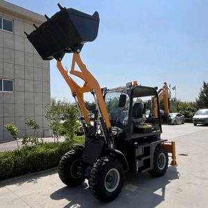 Diesel caldo 4x4 terne escavatore parte anteriore terne terne 1.0T terne caricatore ruota caricatore escavatore pale ruote - Product Image 1