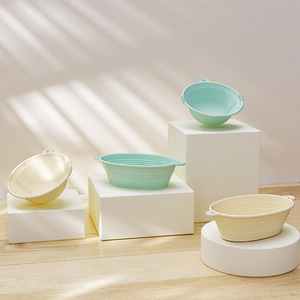 Gấp Sourdough bột cách nhiệt Hộp Silicone bánh mì cách nhiệt giỏ cho nhà bánh sourdough bột baking & Pastry công cụ - Product Image 2