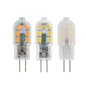 หลอดไฟ LED G4 ปรับความสว่างได้ DC12V / 220V Ra80 รูปทรงคริสตัล โคมไฟแขวน โคมไฟติดผนัง หลอดประหยัดพลังงาน - Product Image 6