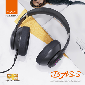 <span class=keywords><strong>Cuffie</strong></span> Wireless MOXOM Commander con Audio Hi-Fi, Suono Stereo di Alta Qualità e Cuscinetti Super Morbidi - Product Image 4
