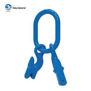 HIDEA G100 Master <span class=keywords><strong>Link</strong></span> con doble gancho de agarre WLL de 2t a 14t, eslabón maestro de cadena de acero forjado para encortocadena en elevación con grúas - Product Image 4