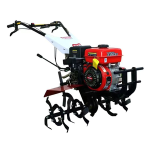 <span class=keywords><strong>Motozappa</strong></span> Multifunzionale a Benzina, Mini Coltivatore Agricolo, Attrezzi Agricoli, Motocoltivatore Manuale con Motore Centrale - Product Image 1
