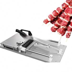 Outil multifonctionnel de haute qualité pour brochettes de barbecues, idéal pour les rouleaux de viande, le ventre de porc, les pommes de terre et les légumes durs - Product Image 2