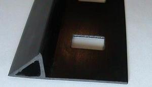 Profilés en plastique <span class=keywords><strong>PVC</strong></span> gris <span class=keywords><strong>noir</strong></span> Filet <span class=keywords><strong>d</strong></span>'<span class=keywords><strong>angle</strong></span> durable - Product Image 6