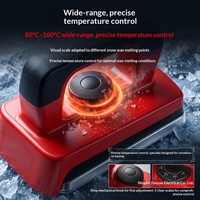 Erping HX-039 Herramientas Profesionales para el Mantenimiento de Tablas de Snowboard y Esquís, con Control Preciso de Temperatura, para Exteriores, Encerado Eléctrico