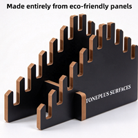 Présentoir sur mesure pour matériaux de construction : dalles de marbre, quartz, pierre, carreaux de céramique, et supports en bois pour sols, murs et toitures