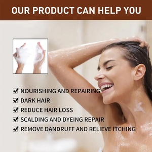 Barre de shampoing solide faite à la main marque privée 2 en 1 pour soins capillaires bio savon solide pour shampoing sans sulfate - Product Image 3