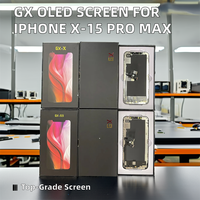 Écran de qualité GX OLED pour iPhone X XS Max XR 11 12 13 14 15 Pro Max 12 Mini Écran d'origine 100% testé Écran LCD Incell