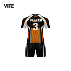 Kustom Jersey Rugby grosir penjualan terlaris kualitas tinggi Jersey Rugby NZ Jersey Rugby untuk pria - Product Image 3