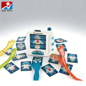 Juego de mesa <span class=keywords><strong>Monster</strong></span>/Space Catcher, <span class=keywords><strong>2</strong></span>-4 jugadores, juegos de mesa divertidos para la familia, juguetes educativos para entrenamiento de reacción y coordinación mano-ojo - Product Image 5