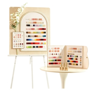 DANNY COLL Set de Esmaltes de Uñas en Gel de 118 Colores, con Tabla de Colores Grande y Pequeña de Cuero Trenzado, 2 Piezas, Gel Funcional para Salón, Venta al por Mayor - Product Image 6