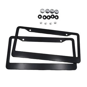 Support de plaque de voiture en plastique durable personnalisé en gros cadre de plaque d'immatriculation pour la taille américaine standard - Product Image 1