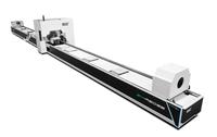 Machine de découpe laser à fibre haute précision 6000w spécifique pour les tubes et tuyaux métalliques prend en charge le format graphique BMP