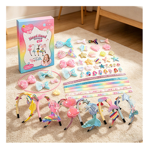 Custom Girls Hair Hoop Making <b>Pack</b> DIY Star Crown <b>Stickers</b> Crystal Ribbon Art Supplies Birthday Present Toy Set - Product Image 3