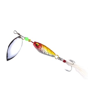 Señuelo de Pesca al por Mayor de Fábrica, 11g 18g, con Lentejuelas Giratorias de Plomo y Anzuelo, para Pescar Lubina de <span class=keywords><strong>Boca</strong></span> <span class=keywords><strong>Grande</strong></span> - Product Image 1