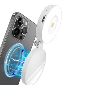Lumière selfie magnétique RGB pour <span class=keywords><strong>iPhone</strong></span>, lampe selfie pour téléphone, lampe selfie magnétique double avec miroir pour les voyages, les vlogs et les vidéos - Product Image 3