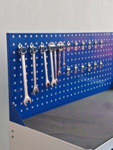 Coffre à outils roulant d'<span class=keywords><strong>atelier</strong></span> avec 6 tiroirs et 1 <span class=keywords><strong>porte</strong></span> Solution pratique <span class=keywords><strong>de</strong></span> stockage d'outils d'<span class=keywords><strong>atelier</strong></span> <span class=keywords><strong>Garage</strong></span> Armoires à outils en métal - Product Image 3