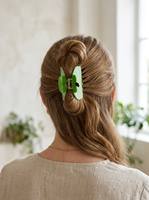 WEINI Kawaii Schattige Fruit- en Groente Haarclip 3D Aardbei Tomaat Blad Vormige Haarklem voor Vrouwen en Meisjes