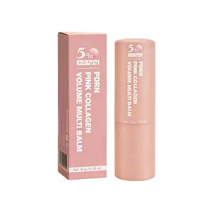 Baume à lèvres au collagène PDRN 5% sans alcool, format voyage, apaisant pour les lèvres sensibles, usage quotidien - Product Image 1