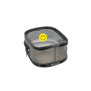 Direct personnalisé imprimé clair 3D fermeture à glissière sacs d'emballage motif de bonbons à bas prix pour sacs de voyage en PVC - Product Image 4