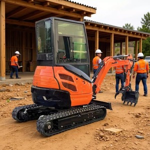 Excavadora de cadenas Liyuan 385 con bomba de alta potencia de excavación, miniexcavadora para uso doméstico y agrícola. - Product Image 2