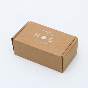 Customize Printing Design Logo Recycled Gift Shipping Kraft Paper Small Gift Box Cardboard Boxes For Bottle