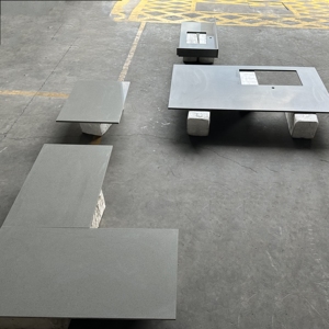 Losas de Cuarzo Artificial Gris Claro Más Vendidas para Encimeras de Cocina y Muebles de Baño - Product Image 6