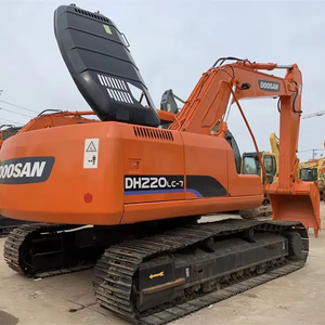 รถขุดไฮดรอลิกแบบตีนตะขาบมือสองแท้ Doosan DH220LC-7 ความจุบุ้งกี๋ 1.18 เมตร กำลังเครื่องยนต์ 108/2000 กิโลวัตต์ พร้อมมอเตอร์ ปั๊ม และ PLC - Product Image 6