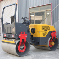 Compacteur routier à double tambour pour asphalte, rouleau compresseur routier à double tambour, rouleau compresseur routier autoporté à bon prix