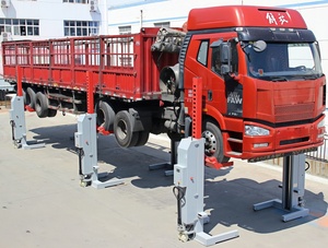 ลิฟท์ยกของสำหรับรถบรรทุกหนักแบบเคลื่อนที่ 6 เสา ไร้สาย รับน้ำหนักได้ 45 ตัน ระบบไฮดรอลิกและไฟฟ้า ยี่ห้อ CHINSONG - Product Image 6