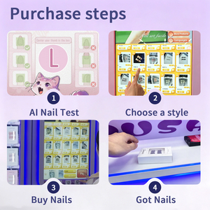 Distributore Automatico di Stampe per Unghie 24H con Riconoscimento Immagini AI per Nail Art Personalizzata per Giovani Donne - Product Image 2