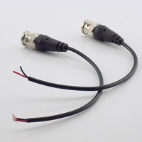 Câble d'alimentation DC avec connecteur BNC femelle vers adaptateur femelle, connecteur BNC, prix du fil pour système de sécurité de caméra CCTV