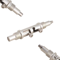 Boîtier rigide en acier à haute teneur en carbone OLS pour moto BMW R1200GS - Fixation d'alignement à broche de positionnement TDC - Garantie 1 an