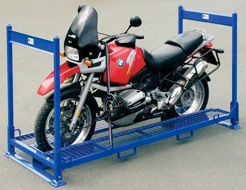 Shipping Pallet Crate For Motorcycle Stackable Motorcycle Pallets