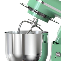Robot pâtissier électrique multifonctionnel CANXIN de haute qualité, 800W, 5L, avec bol mélangeur et tête inclinable, idéal pour la pâtisserie