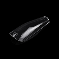 14 Tamaños, Puntas de Uñas de Gel Suave con Cobertura Total, Puntas de Extensión de Uñas Transparentes Ultrafinas y Naturales, Venta al Por Mayor