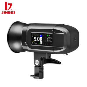 Jinbei HD400 <span class=keywords><strong>Pro</strong></span> 400W GN66 5500K Đầu Ra Liên Tục Chiếu Sáng Nhanh Chóng Tái Chế Lithium LED Video Pin Đèn <span class=keywords><strong>Flash</strong></span> Ánh Sáng - Product Image 2