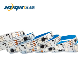 Dải Đèn Neon Pixel Chống Nước Smd 5050 12V Màu Mơ Ước Giá Nhà Máy Dải Đèn <span class=keywords><strong>Led</strong></span> RGBIC Thông Minh Địa Chỉ Ws2811 - Product Image 5