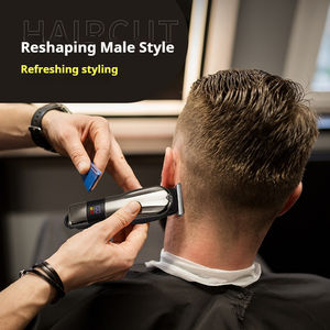 Nouvellement coiffeur sans brosse réglable tondeuse à cheveux affichage boîtier en plastique USB hommes rasoir ménage haute vitesse tondeuses à cheveux - Product Image 5