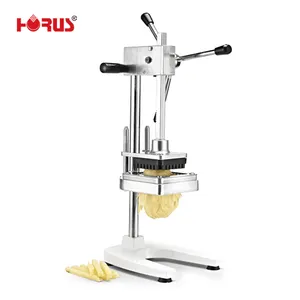 Horus HR-657 coupe-chips manuel machine coupe-légumes multifonctionnel en acier inoxydable à vendre