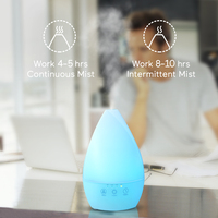 Diffuseur d'aromathérapie portable à ultrasons avec logo personnalisé, 200 ml, lumière LED, pour la maison, le bureau, silencieux, humidificateur électrique