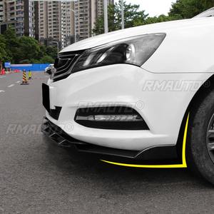 Car Front Bumper Lip Splitter Diffuser Spoiler Bumper Guard Combat Style Body <b>Kit</b> Universal For All <b>Models</b> Car Accessories - Product Image 4