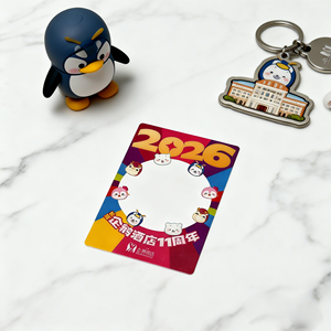 Tarjeta de Plástico con Marco para Fotos Impresa a Todo Color Personalizada para Aniversarios Empresariales y Recuerdos Festivos - Product Image 2