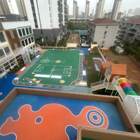Suelo de Caucho EPDM Transpirable para Exteriores, Resistente a los Impactos, para Áreas de Juego de Jardín de Infancia y Deportes