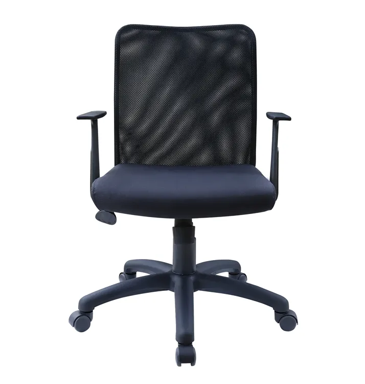 เก้าอี้สำนักงานหลังสูงทำจากตาข่ายสำหรับผู้บริหารเก้าอี้คอมพิวเตอร์หมุนได้แบบเรียบง่าย