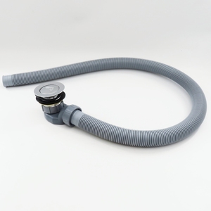 Cubo de madera, lavabo inferior, <span class=keywords><strong>tubo</strong></span> de drenaje telescópico, bañera extendida de plástico, desodorante para fregona de piscina, tubos de plástico Premium - Product Image 3