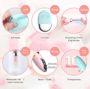 Mini proiettile vibratore di controllo remoto con 10 velocità potente senza fili Vagina massaggiatore giocattoli sessuali per le donne - Product Image 5