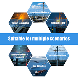 T2601 पोर्टेबल एलईडी कार्य प्रकाश रिचार्जेबल समायोज्य ऊंचाई बाहरी आपातकालीन प्रकाश व्यवस्था - Product Image 5